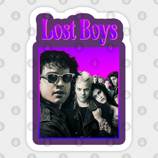 Lost Boys Sticker by Moulezitouna